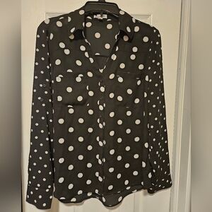 Womens Express Portofino Shirt - Polka Dots